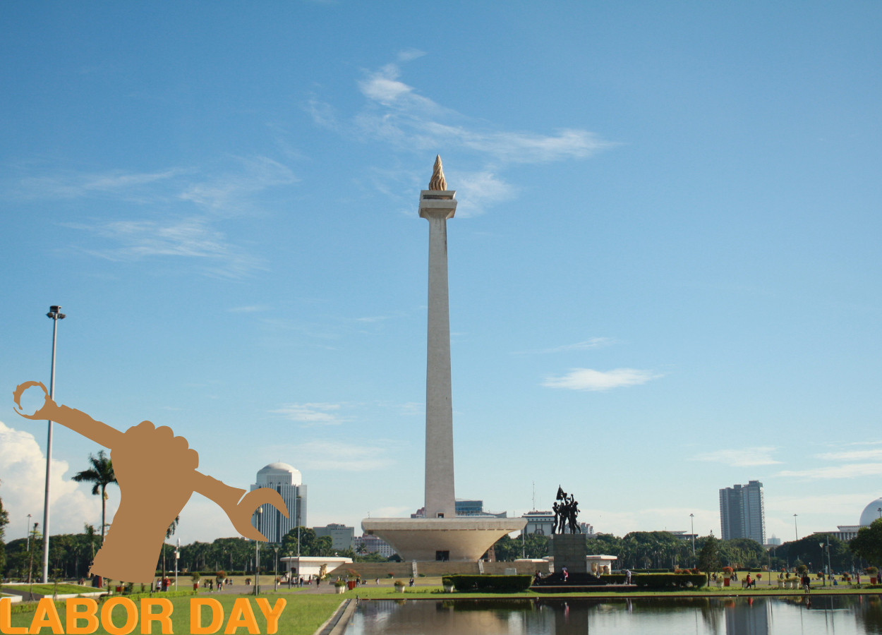 300 Ribu Buruh Kumpul di Monas, Aksi Besar May Day Digelar
