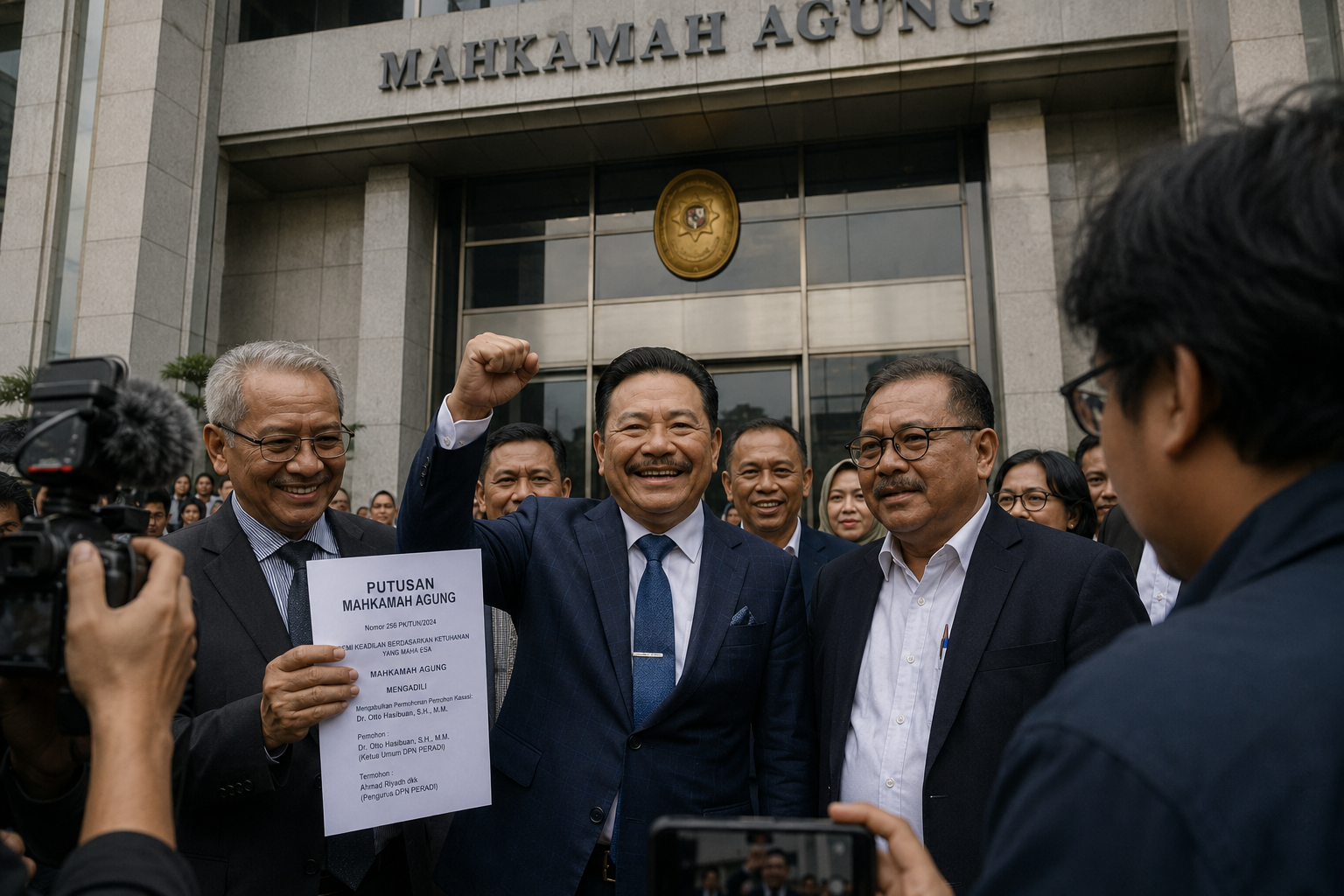 Mahkamah Agung Kabulkan PK Peradi Otto Hasibuan, Sengketa Kepengurusan Berakhir