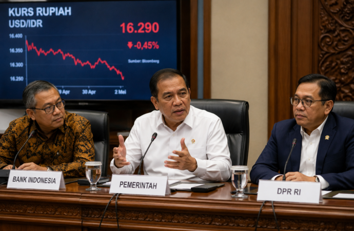 Rupiah Tertekan, Pemerintah, BI, dan DPR Sepakat Perkuat Stabilitas Ekonomi