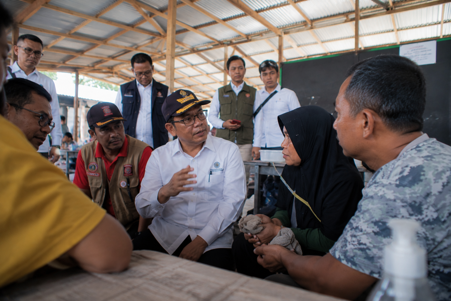 Wamensos Bahas Sekolah Rakyat dan Pemulihan Pascabencana Saat Kunjungi Aceh Utara