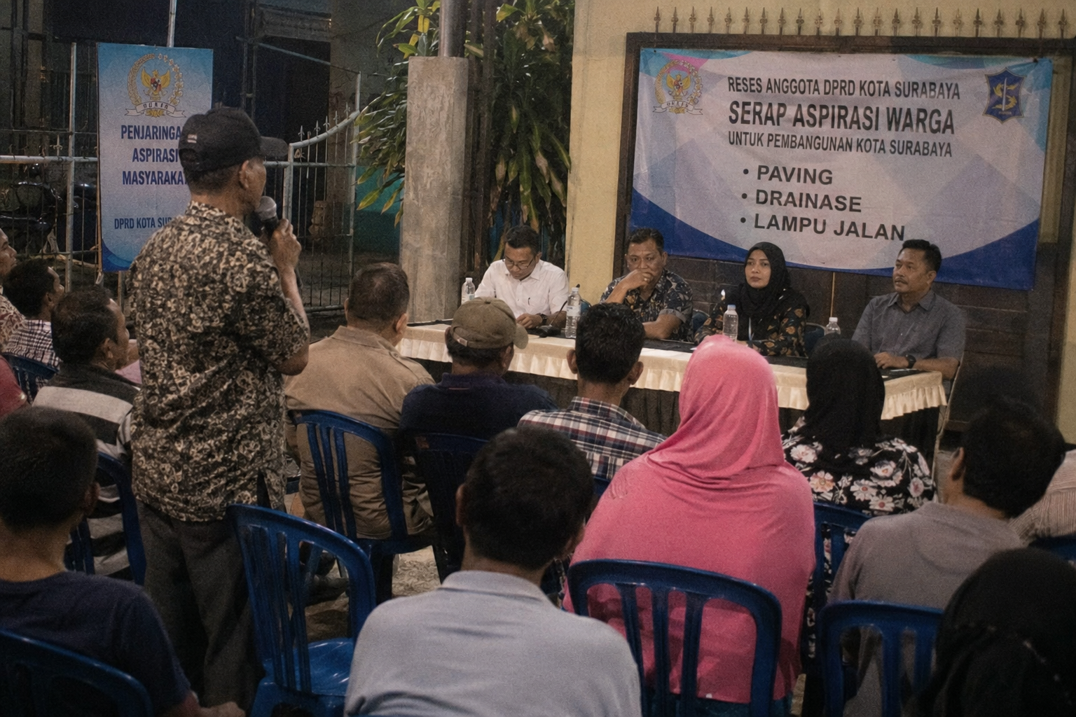 Paving, Drainase dan Lampu Jalan Dominasi Aspirasi Warga Saat Reses DPRD Surabaya