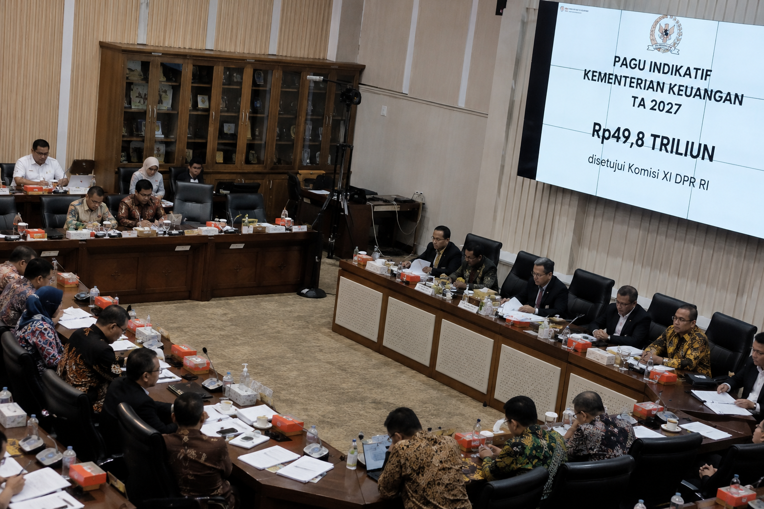 DPR Restui Anggaran Kemenkeu Rp49,8 Triliun untuk 2027, Fokus Perkuat Fiskal