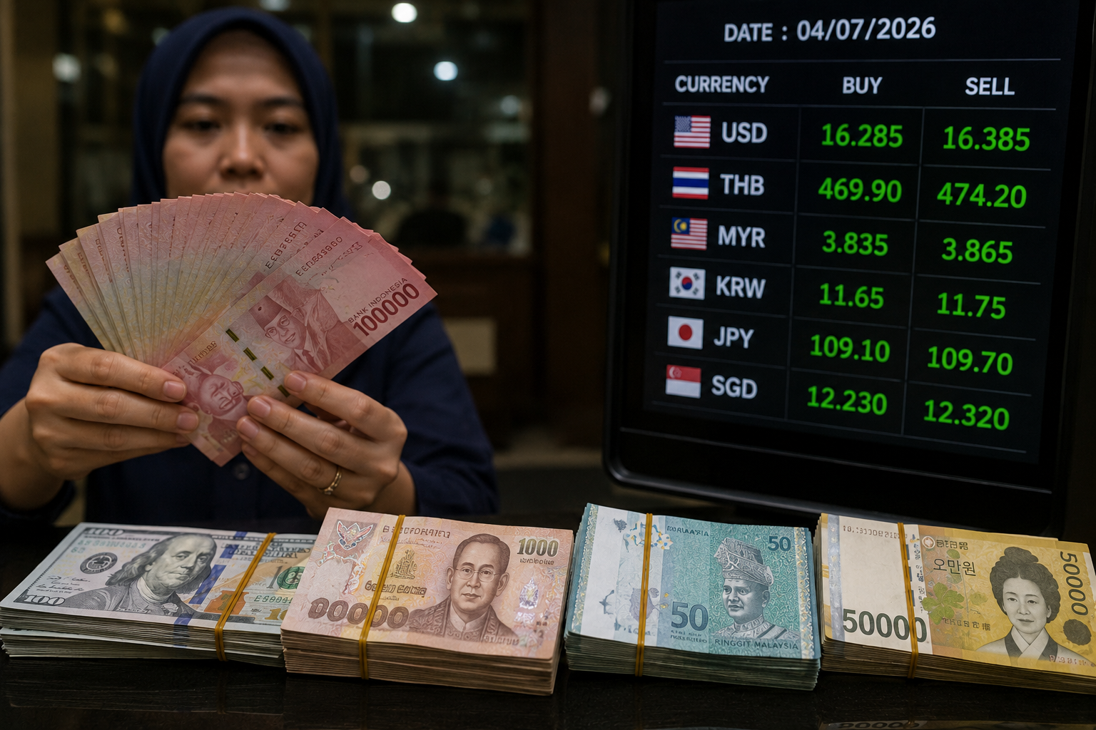 Rupiah Masih Tertinggal Saat Mata Uang Asia Menguat, Tekanan Eksternal Jadi Penyebab