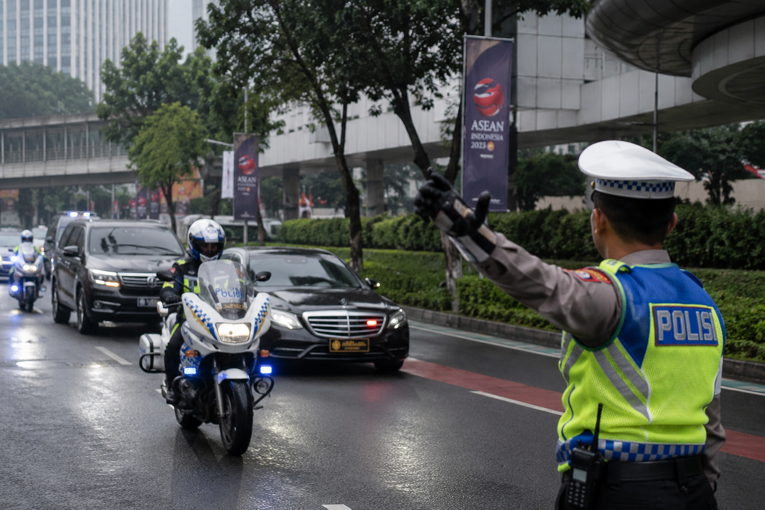 PM Singapura Kunjungi Indonesia, Polisi Siapkan Pengaturan Lalu Lintas di Delapan Ruas Jakarta