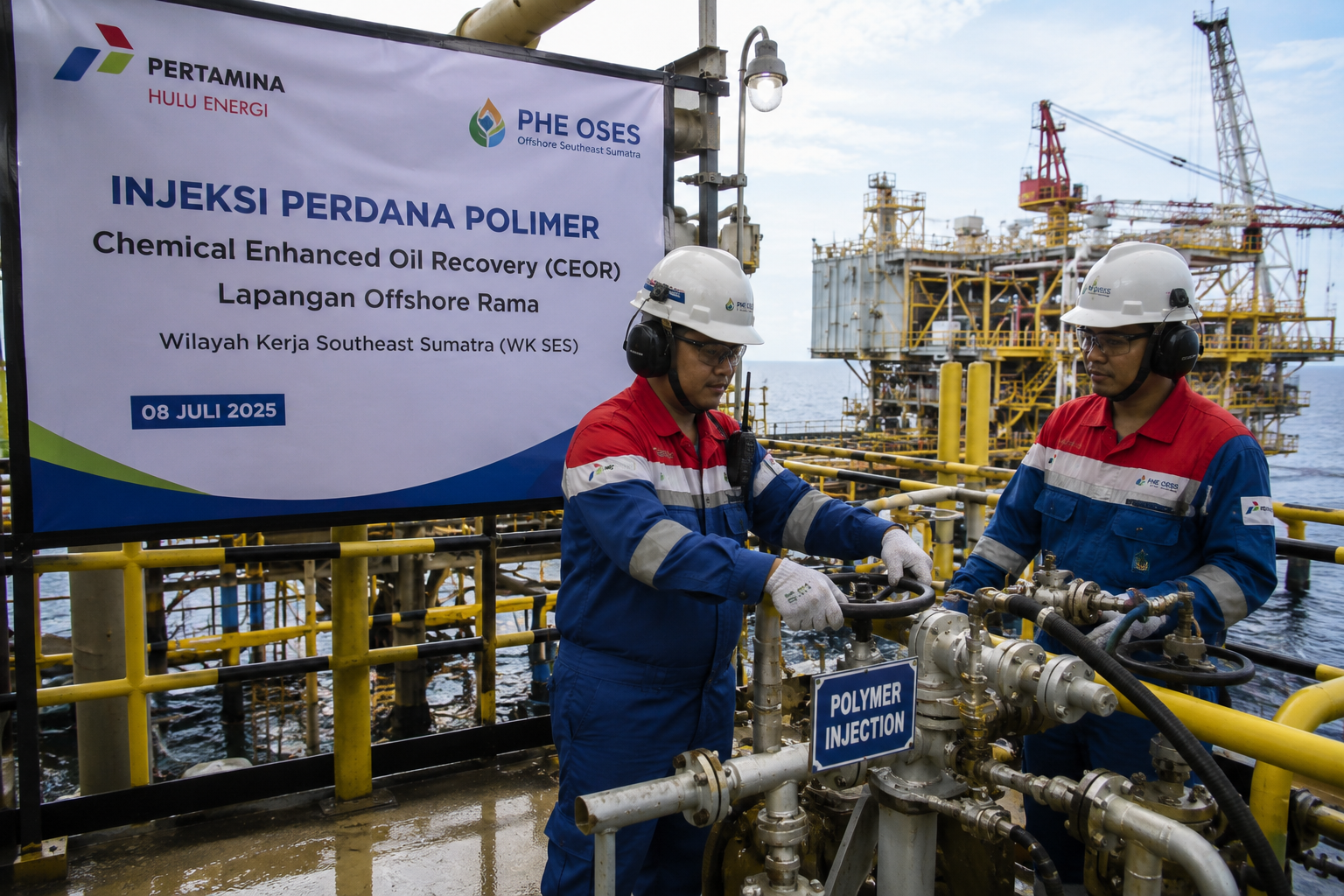 PHE OSES Mulai Terapkan CEOR Lepas Pantai Pertama di Indonesia, Targetkan Produksi Minyak Meningkat