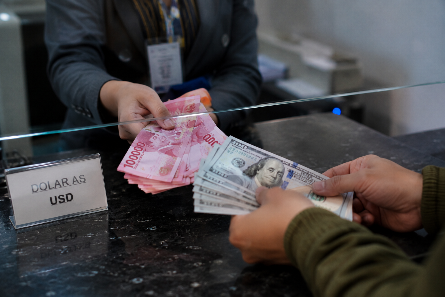 Kurs Dolar AS di BCA, BRI, Mandiri, dan BNI Menguat Seiring Pelemahan Rupiah
