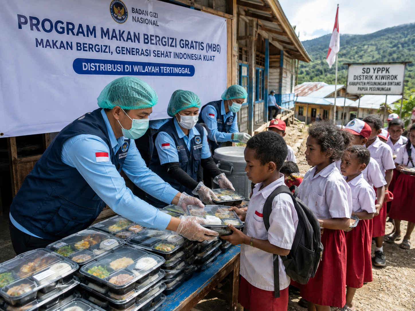 Daerah 3T dan Kelompok Rentan Menjadi Prioritas MBG