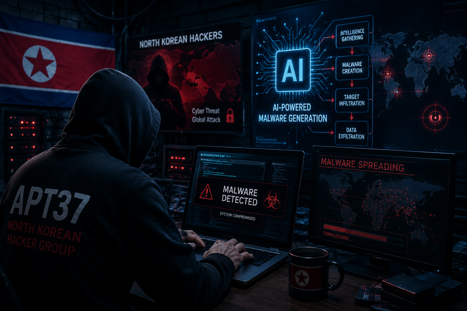 Kelompok Peretas Kimsuky Menebar Malware Dengan AI