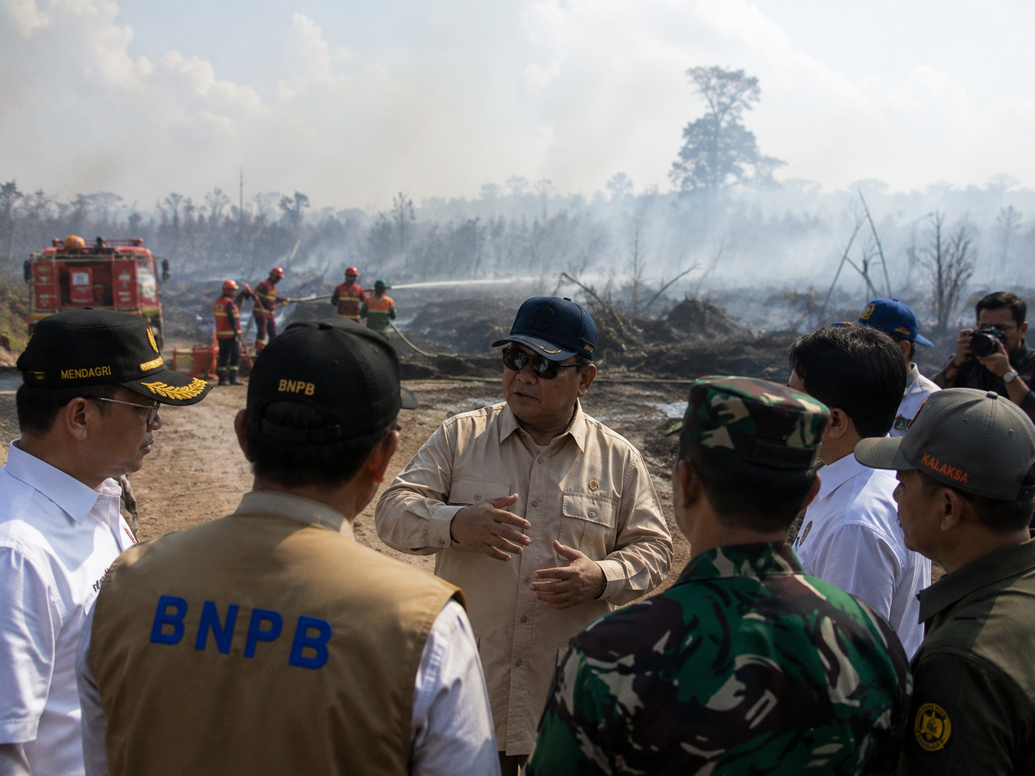 Presiden Prabowo Minta Karhutla Segera Ditangani