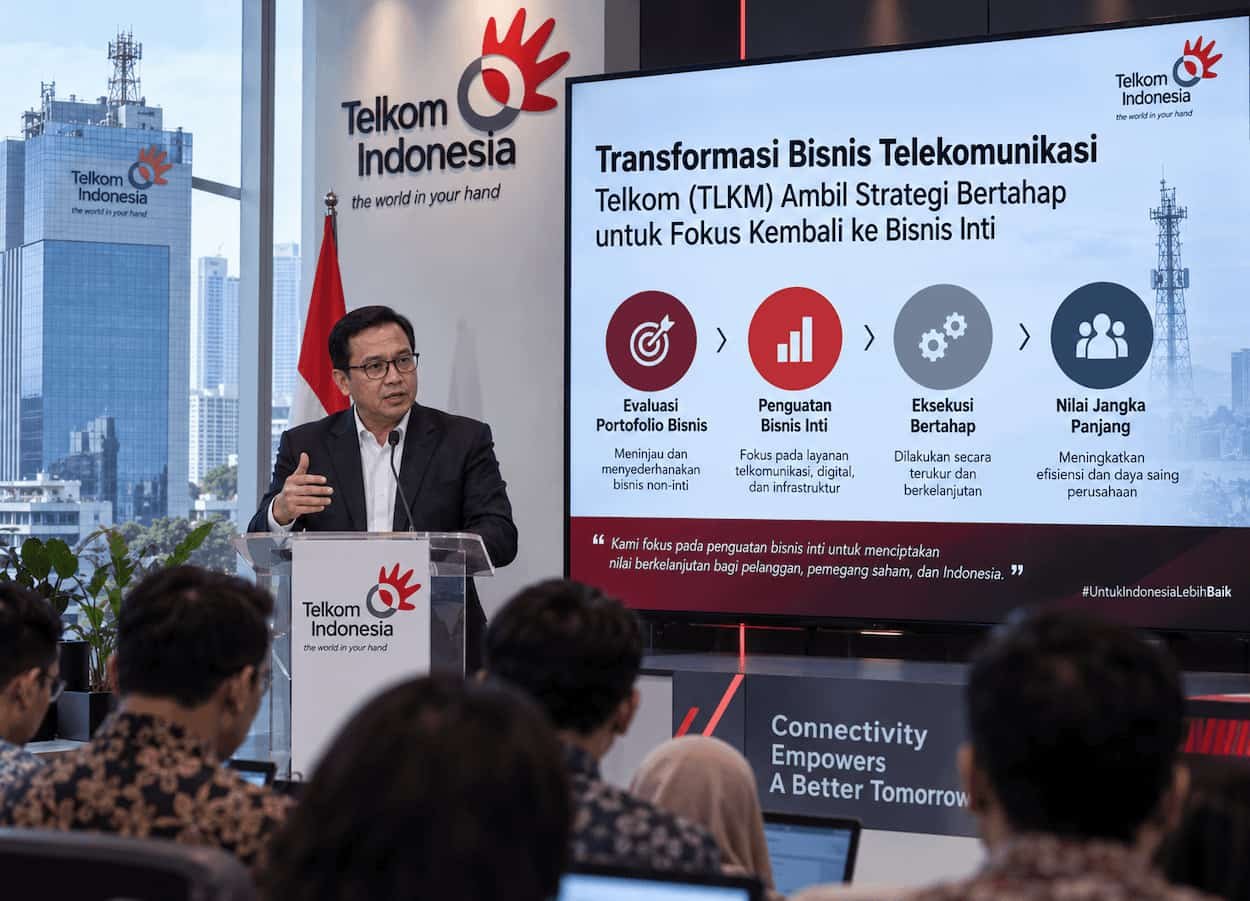 Transformasi Bisnis TLKM: Strategi Menuju Fokus Inti